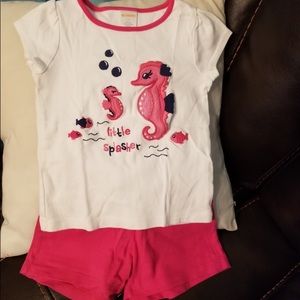 4t Gymboree shirt and shorts